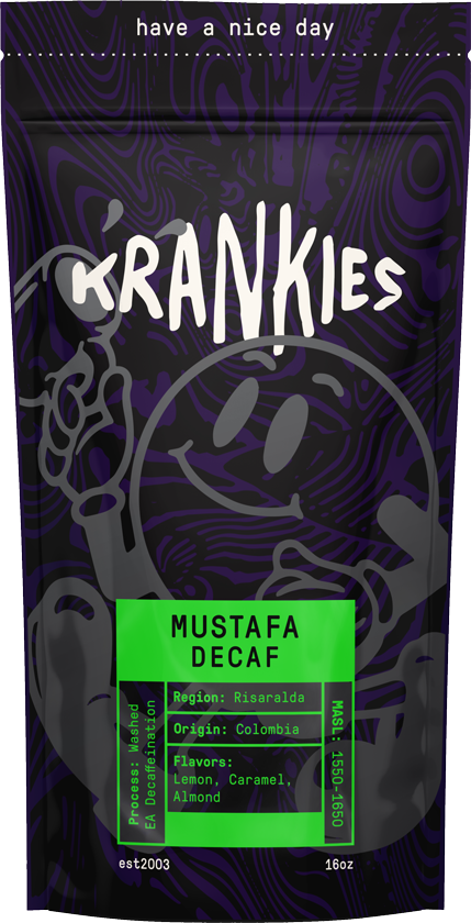 Krankies Coffee - Mustafa Decaf